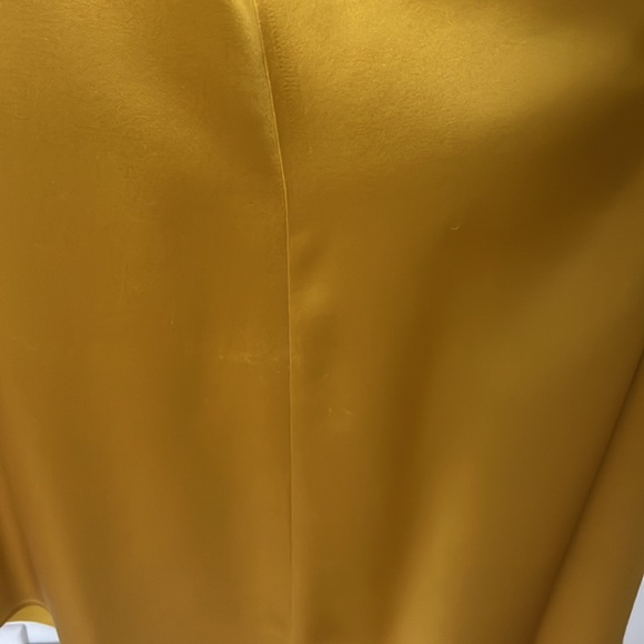 Reformation Nerida silk dress turmeric - Picture 10 of 12